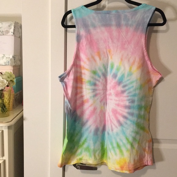Tie Dye Babe Tank Top - Picture 4 of 4